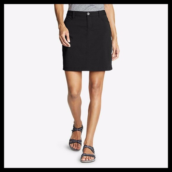 EDDIE BAUER Ladies' Adventurer 2.0 Skort Black - Picture 4 of 10
